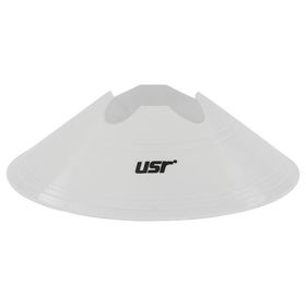 USR AC10B Beyaz 10'lu Küçük Boy Antrenman Çanağı Seti