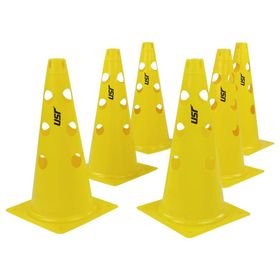 USR AHD38S 6'lı 38 cm Delikli Sarı Antrenman Huni Seti