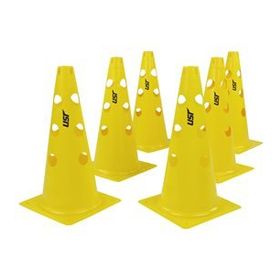 USR AHD38S 6'lı 38 cm Delikli Sarı Antrenman Huni Seti