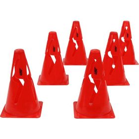 USR AHK23K 6'lı 23 cm Kırmızı Kırılmaz Antrenman Huni Seti