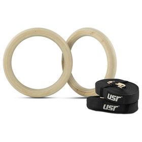 USR CH2 Ahşap Crossfit Jimnastik Halkası