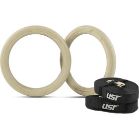 USR CH2 Ahşap Crossfit Jimnastik Halkası