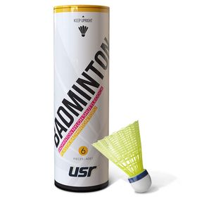 USR Flight Sarı 200 Plastik Badminton Topu