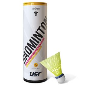 USR Flight Sarı 200 Plastik Badminton Topu