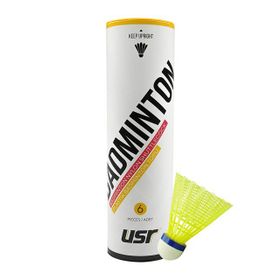 USR Flow 200 Sarı Plastik Badminton Topu