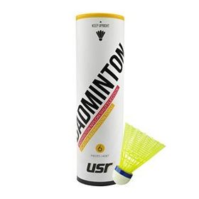 USR Flow 200 Sarı Plastik Badminton Topu
