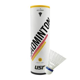 USR Flow 300 Beyaz Plastik Badminton Topu