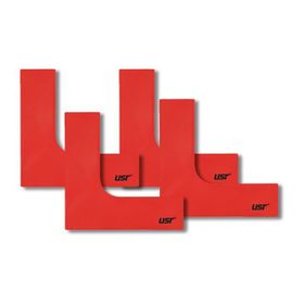 USR Kyk Kırmızı 4'lü Köşe Yer İşareti Seti