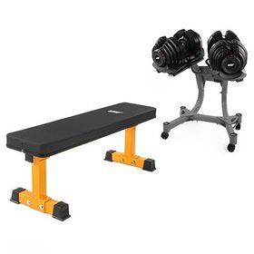 USR Labranda-80 Düz Bench-2x40 Kg Dambıl Seti