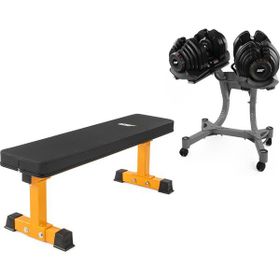 USR Labranda-80 Düz Bench-2x40 Kg Dambıl Seti