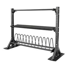 USR Miletos-A-R30 3 Katlı Bumper Plaka-Dambıl-Kettlebell-Wallball Rafı