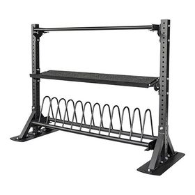 USR Miletos-A-R30 3 Katlı Bumper Plaka-Dambıl-Kettlebell-Wallball Rafı