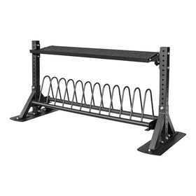 USR Miletos-B-R20 2 Katlı Bumper Plaka-Dambıl-Kettlebell Rafı