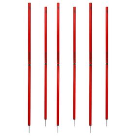 USR Pro 32CKK Kırmızı Katlanabilir Çivili Slalom Takımı