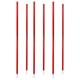USR Pro 32CKK Kırmızı Katlanabilir Çivili Slalom Takımı