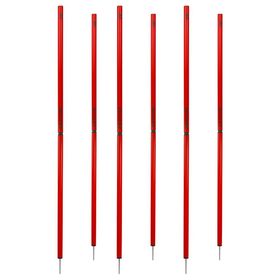 USR Pro 32CKK Kırmızı Katlanabilir Çivili Slalom Takımı