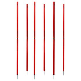 USR Pro 32CKK Kırmızı Katlanabilir Çivili Slalom Takımı