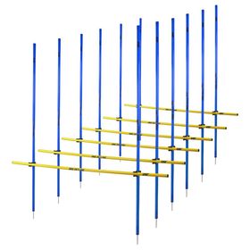 USR S25CM2 Lacivert Sarı Çivili Slalom Engel Seti