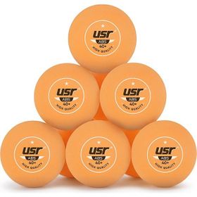 USR Starter Turuncu 10 lu 1 Yıldız Masa Tenisi Topu