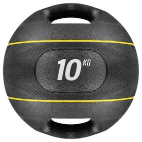 USR STH10 Siyah 10 kg Tutacaklı Sağlık Topu