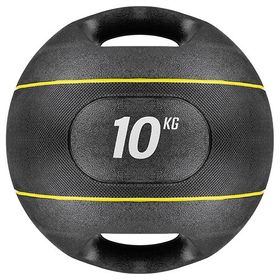 USR STH10 Siyah 10 kg Tutacaklı Sağlık Topu