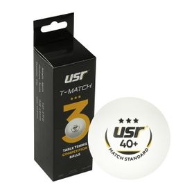USR T-match 3'lü 3 Yıldız Masa Tenisi Maç Topu