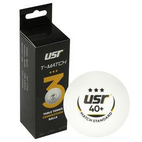 USR T-match 3'lü 3 Yıldız Masa Tenisi Maç Topu