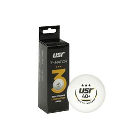 USR T-match 3'lü 3 Yıldız Masa Tenisi Maç Topu