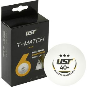USR T-match 6'lı 3 Yıldız Masa Tenisi Maç Topu