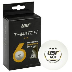 USR T-match 6'lı 3 Yıldız Masa Tenisi Maç Topu