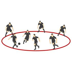 USR TKTK5 Tiki Taka Futbol Pas Çemberi