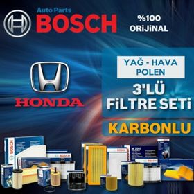 Usta Parçacı Bosch Honda 1.6 D16 Filtre Bakım Seti
