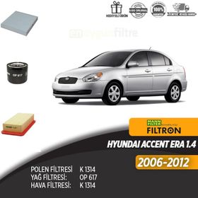 Usta Parçacı Bosch Hyundai Accent Era 1.4 Filtre Bakım Seti