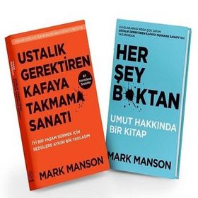 Ustalık Gerektiren Kafaya Takmama Sanatı ve Her Şey Bktan Kitap Seti 2 Kitap Takım - Butik Yayınları