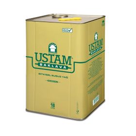 Ustam 18 lt Sade Baklava Yağı