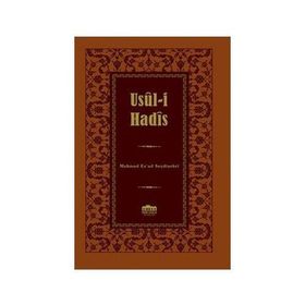 Usul-i Hadis - mahmud esad seydisehri