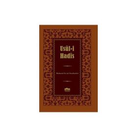 Usul-i Hadis - mahmud esad seydisehri