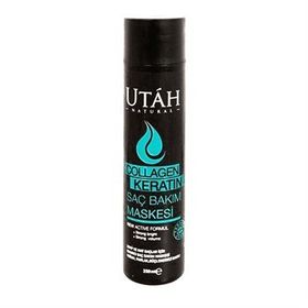 Utah Natural Collagen Keratin 250 ml Saç Bakım Maskesi