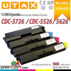 Utax CDC1726 CDC1626 CDC5526 CDC5626 PC2660 PC2665 CLP3726 Kırmızı Muadil Toner