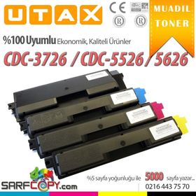 Utax CDC1726 CDC1626 CDC5526 CDC5626 PC2660 PC2665 CLP3726 Kırmızı Muadil Toner