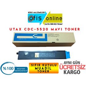 Utax CDC5520 CDC5525 206CI 256CI Mavi Muadil Toner