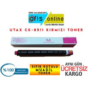 Utax CK-8511 Kırmızı Muadil Fotokopi Toneri