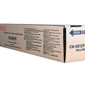 Utax CK5512 400CI Sarı Muadil Toner