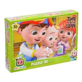 Utku Oyuncak CO7779 Cocomelon 50 Parça Çocuk Puzzle