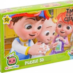 Utku Oyuncak CO7779 Cocomelon 50 Parça Çocuk Puzzle