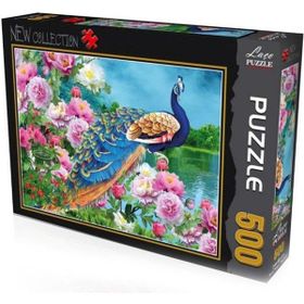 Utku Oyuncak LC7212 Tavus Kuşu 500 Parça Puzzle