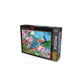 Utku Oyuncak LC7212 Tavus Kuşu 500 Parça Puzzle