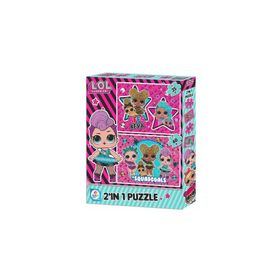 Utku Oyuncak LOL7583 Laço Kids L.O.L. 2'li 35+60 Parça Puzzle