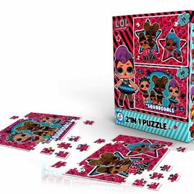 Utku Oyuncak LOL7583 Laço Kids L.O.L. 2'li 35+60 Parça Puzzle