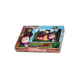 Utku Oyuncak MS7574 30 Parça Maşa ile Koca Ayı Puzzle